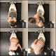 A hidden camera mounted high up on a public bathroom stall ceiling records women using the toilet in about 14 scenes. One of these is a shitting scene. Vertical format video. 124MB, MP4 file. Over 39 minutes.